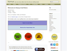 Tablet Screenshot of kamya.com